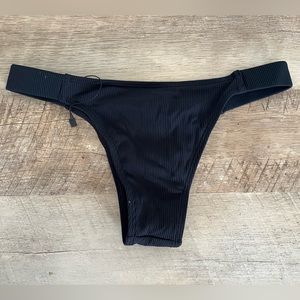 Somerfield Swim Ribbed Swim Bottoms Black